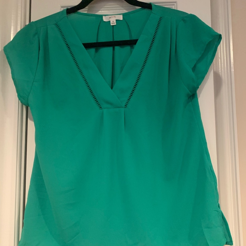 Emerald Green Blouse